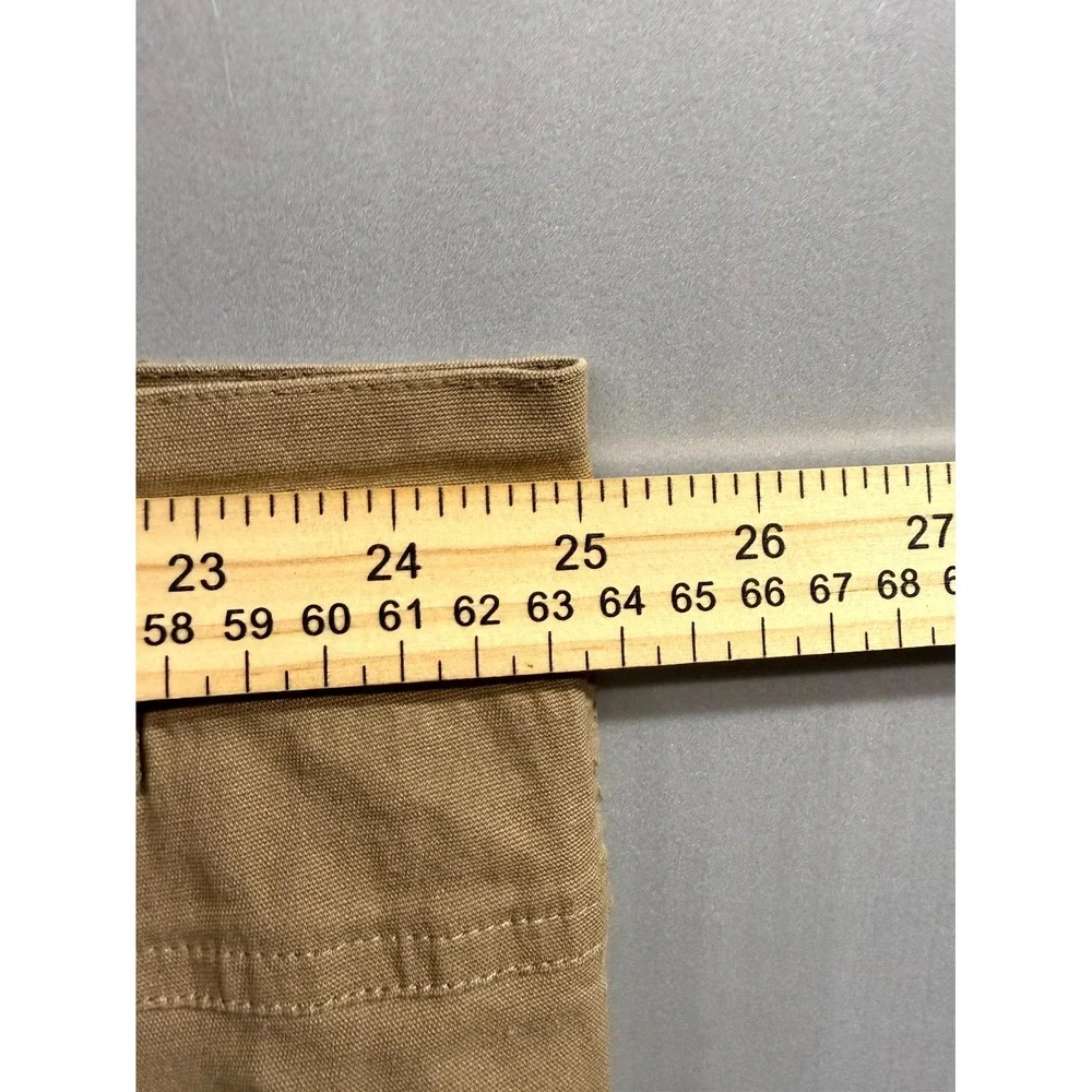 Lincoln Outfitters Cargo Shorts Mens 48 Khaki Stretch Cotton Utility Pockets